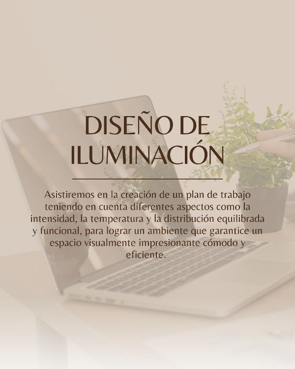 Producto - DISEÑO DE ILUMINACIÓN
