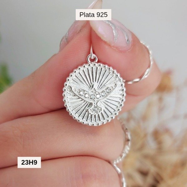 Producto - Dije medalla Espíritu Santo