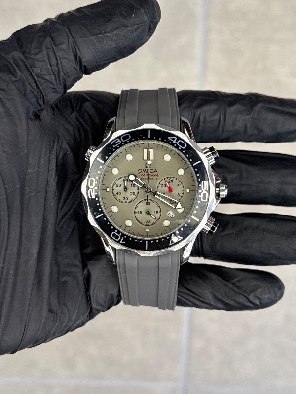 Producto - OMEGA SEAMASTER SILICONA GRIS (calidad AA+)