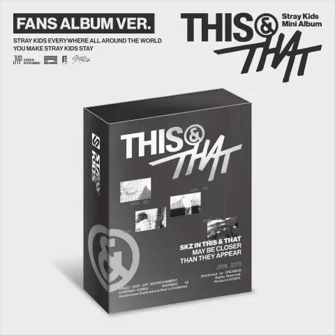 Producto - Album Stray Kids This and That [Fans Ver]