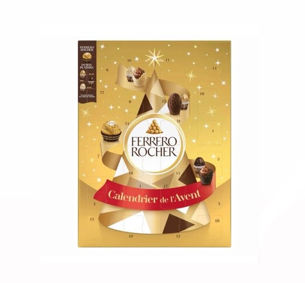 Producto - Calendario de Adviento FERRERO ROCHER bombones 258gr
