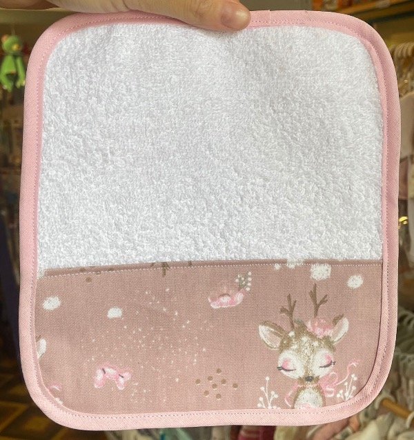 Producto - Babita de toalla bambi Rosa