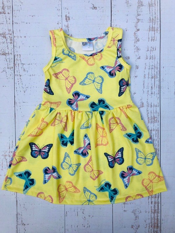 Producto - Vestido Musculosa Mariposas