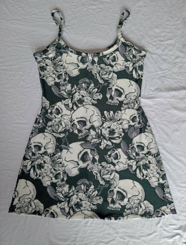 Vestido Jenna Skull - talle l
