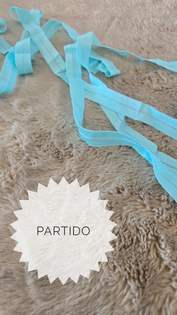 Producto - Elastico partido AGUA VERDE 1 m