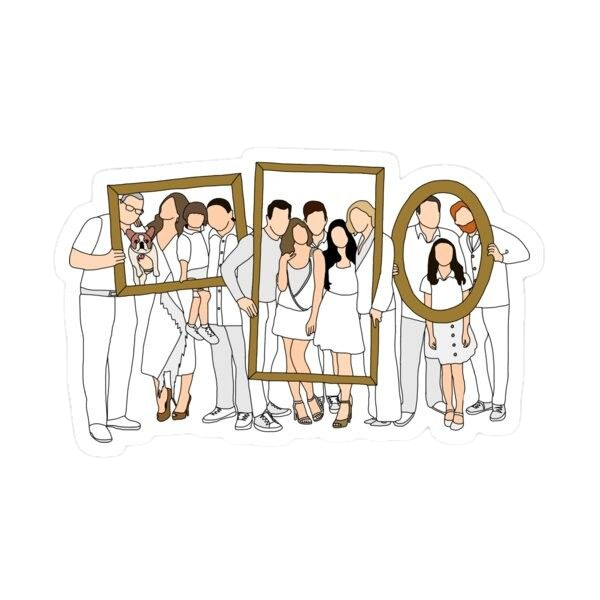Producto - Sticker Modern family