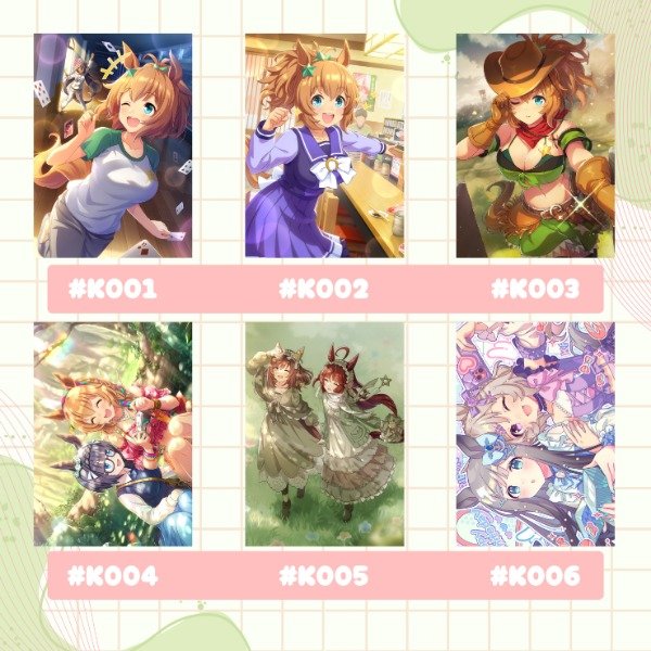 Producto - Umamusume Pretty Derby 2 // Postales holográficas - 11
