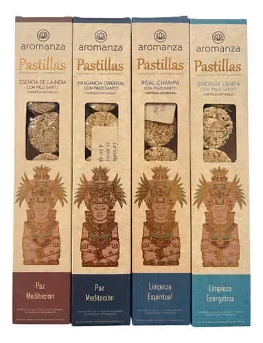 Producto - Aromanza pastillas organicas / sahumadoras