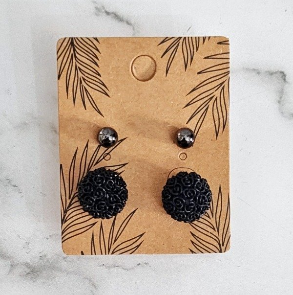 Producto - Combo Bolitas de Fuego Negras Grandes con Pelotitas Grises