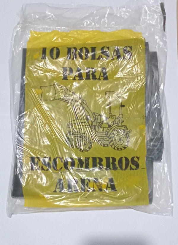 Producto - PAQ. BOLSA ESCOMBROS REFORZADA X 10 UNIDADES