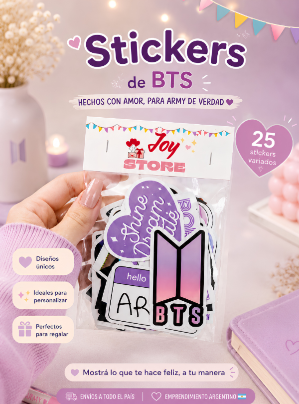 Producto - Stickers BTS