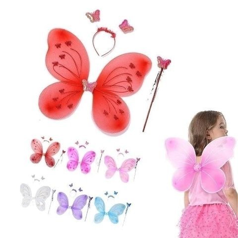 Producto - DISFRAZ DE HADA X1 COLORES SURTIDOS