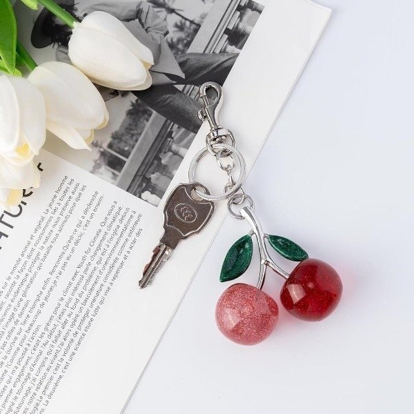 Producto - LLAVERO CEREZA - PLATA
