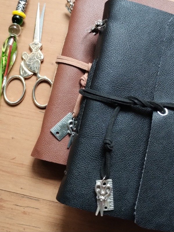 Producto - Journal papeles vintage escritura A6. Scrapbook