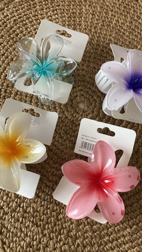Producto - Ganchos pelo flor
