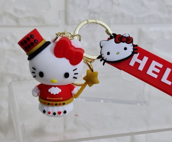 Producto - Llavero Hello Kitty varita Goma 3D