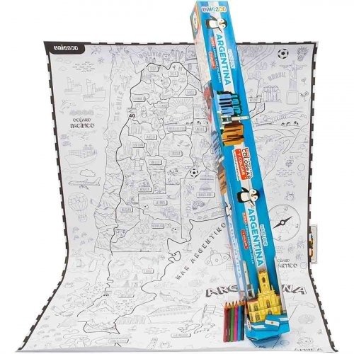 Producto - LAMINA PARA COLOREAR- argentina