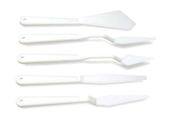 Producto - Set espátulas plásticas x 5 u