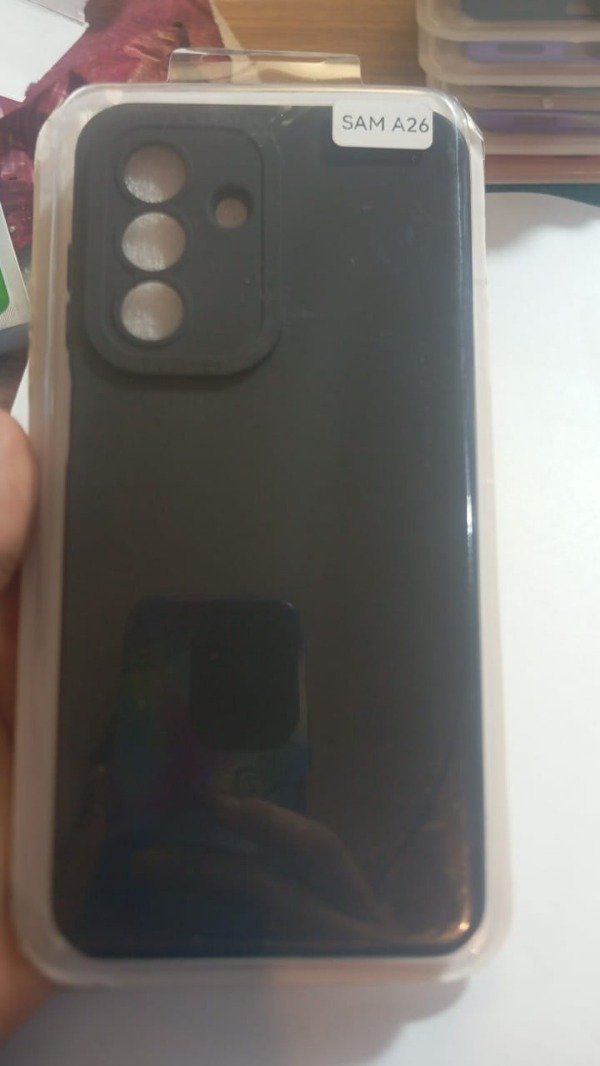 Producto - Funda Silicone Case Negro para Samsung A26