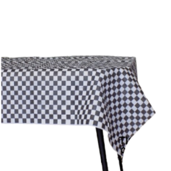 Producto - Mantel friselina estampado cuadrille 1,80x1,20mts