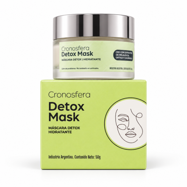 Producto - CRONOSFERA DETOX MASK -50 GR - MÁSCARA DETOX HIDRATANTE - PHARMATRIX - 1
