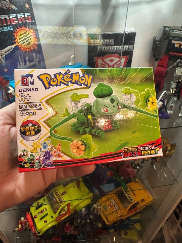 Producto - POKEMON NINTENDO BULBASAUR #4 TIPO LEGO