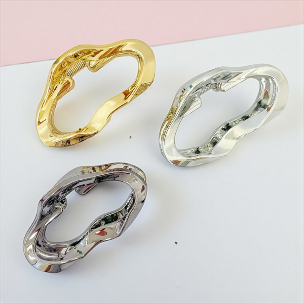 Producto - Broche cabello mediano metalizado