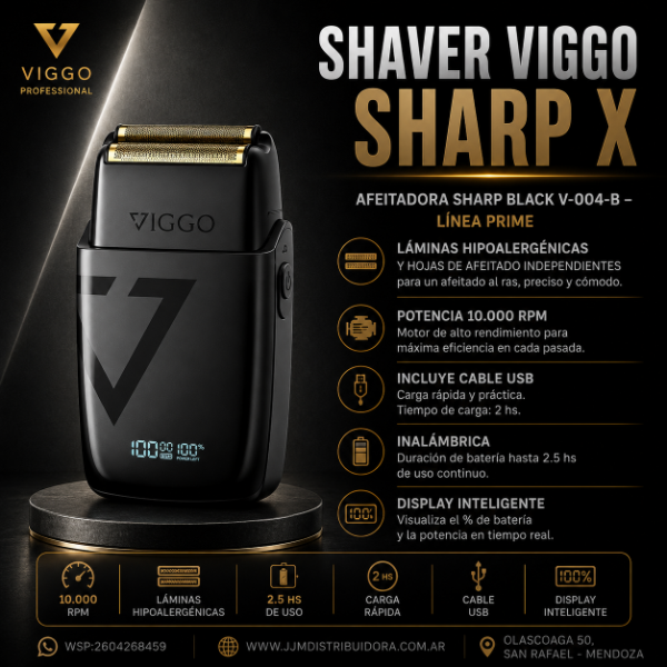 Producto - Shaver Viggo Sharp X