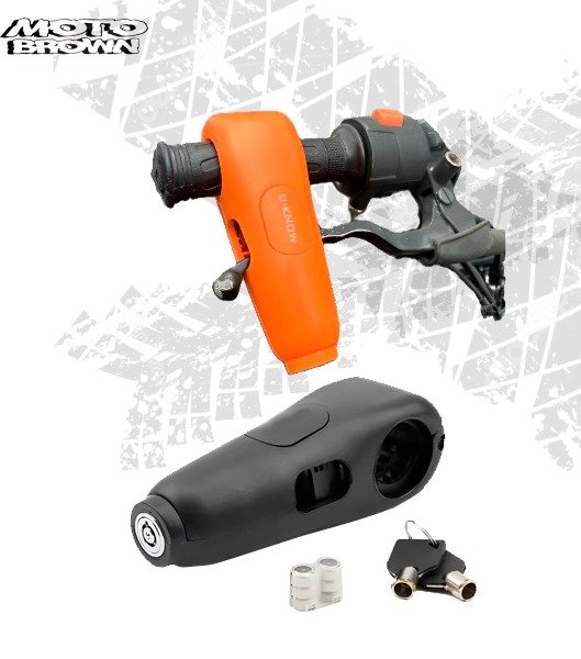 Producto - Traba Freno de Moto con Alarma Seguridad