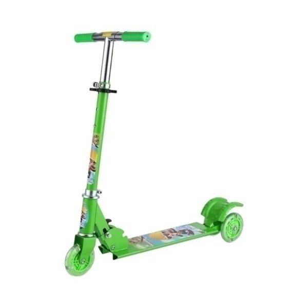 Producto - MONOPATIN PARA NIÑO DE CAÑO REGULABLE BEBESIT ROD-8020-C VERDE