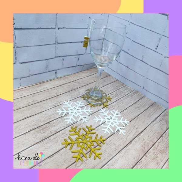 Producto - POSAVASOS COPO DE NIEVE (X6 UNIDADES)