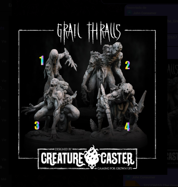 Producto - Esclavos del Grial 2 c/u