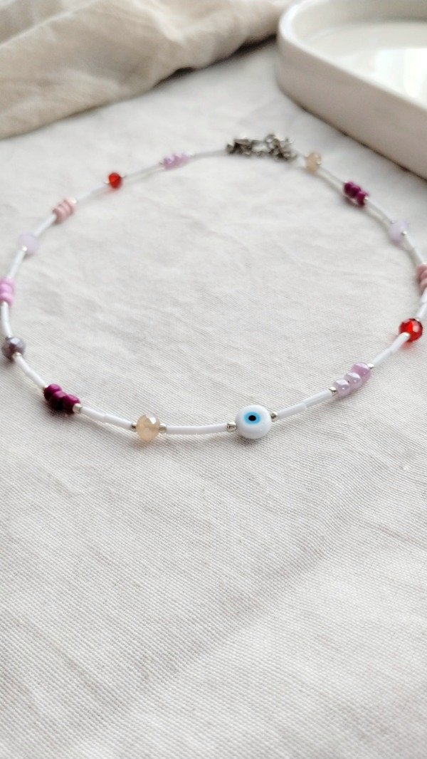 Producto - COLLAR CORAL - LILA