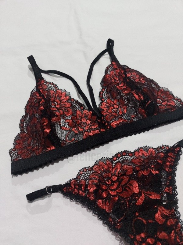 Producto - Conjunto AMATISTA de encaje