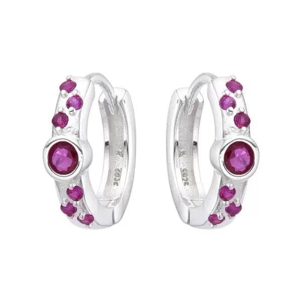 Producto - Aros circulares fucsias - 0