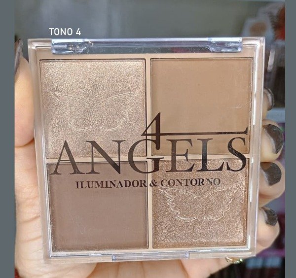 Producto - CONTORNO E ILUMINADOR EN POLVO 4ANGELS - 6