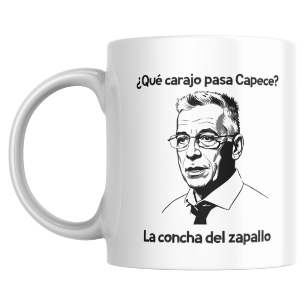 Producto - taza - que carajo pasa capece la concha del zapallo (antin - el marginal)