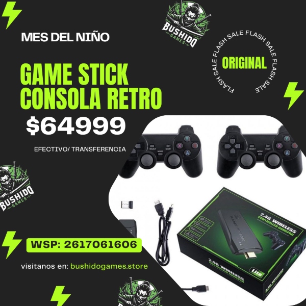 Producto - Game Stick Consola Retro