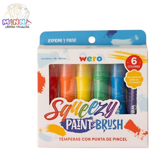 Producto - Temperas con punta pincel Wero