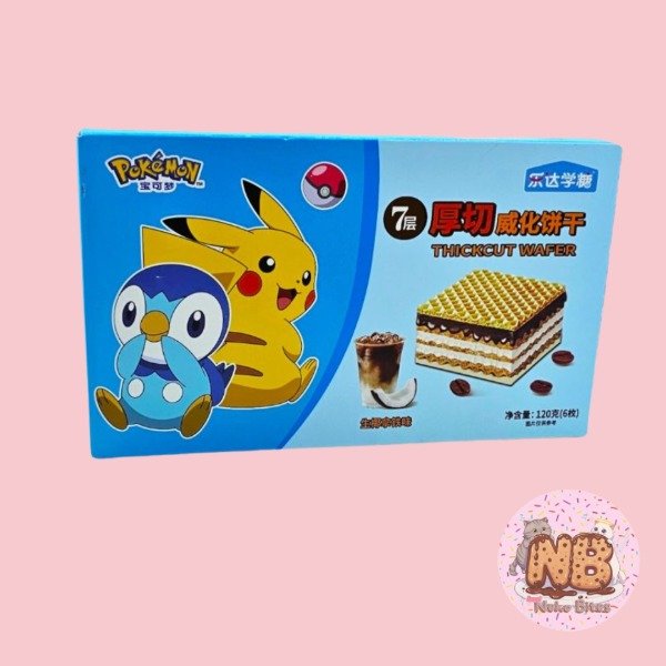 Producto - Mini Obleas Pokemon Sabor Café y Coco