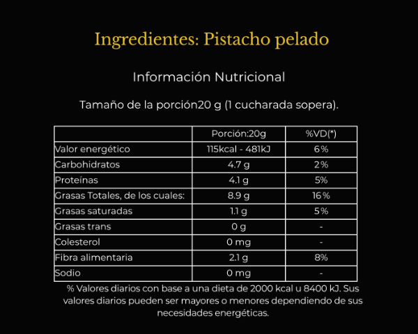 Producto - Pasta de pistacho 100g - 1