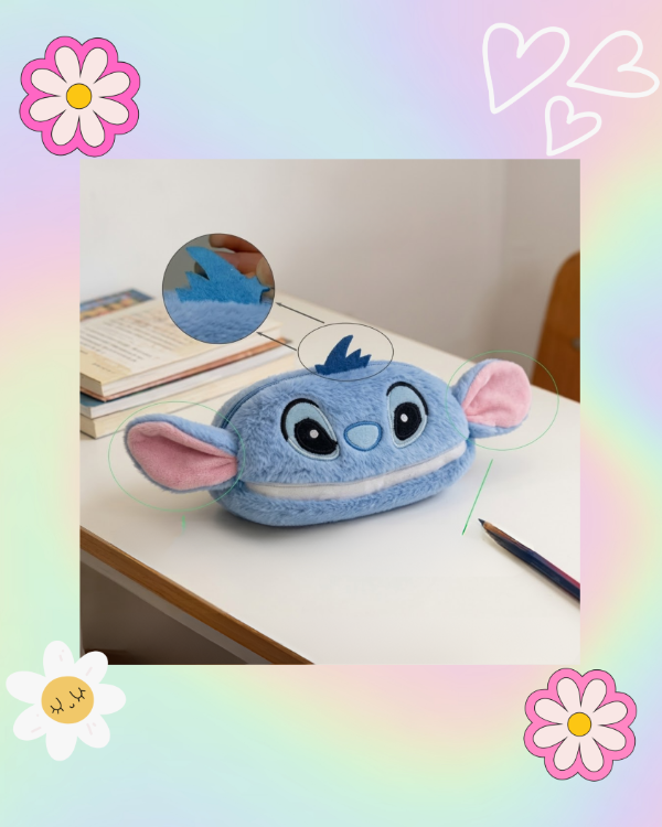 Producto - Cartuchera Peluche Carita Stitch