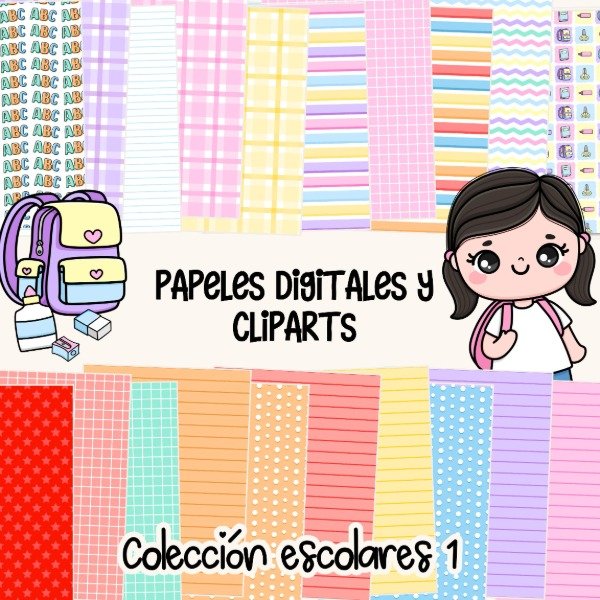 Producto - Papeles Colección Escolares 1