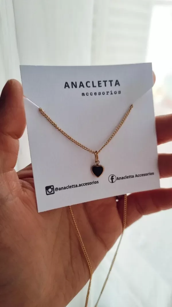 Producto - Gargantilla cora negro Ad