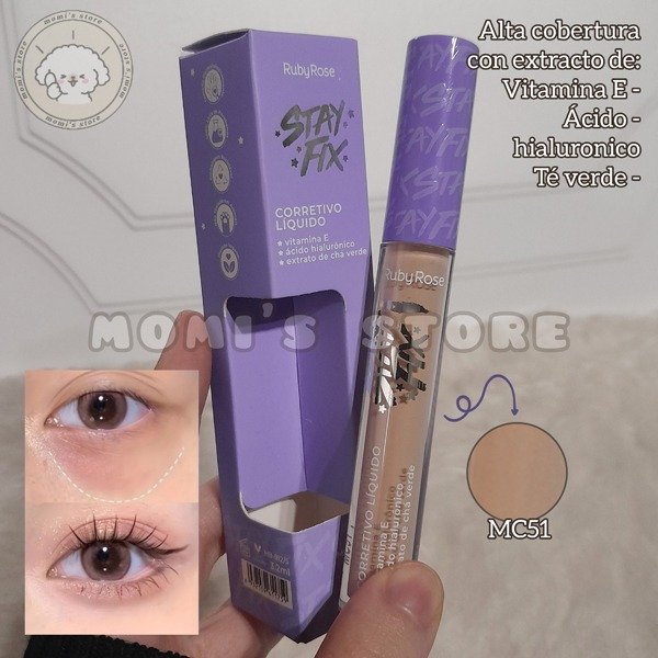 Producto - Corrector líquido Ruby Rose "Stay Fix"