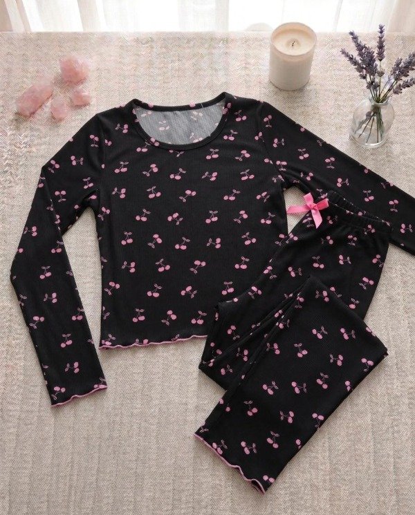 Producto - Pijama negro morley 7106F