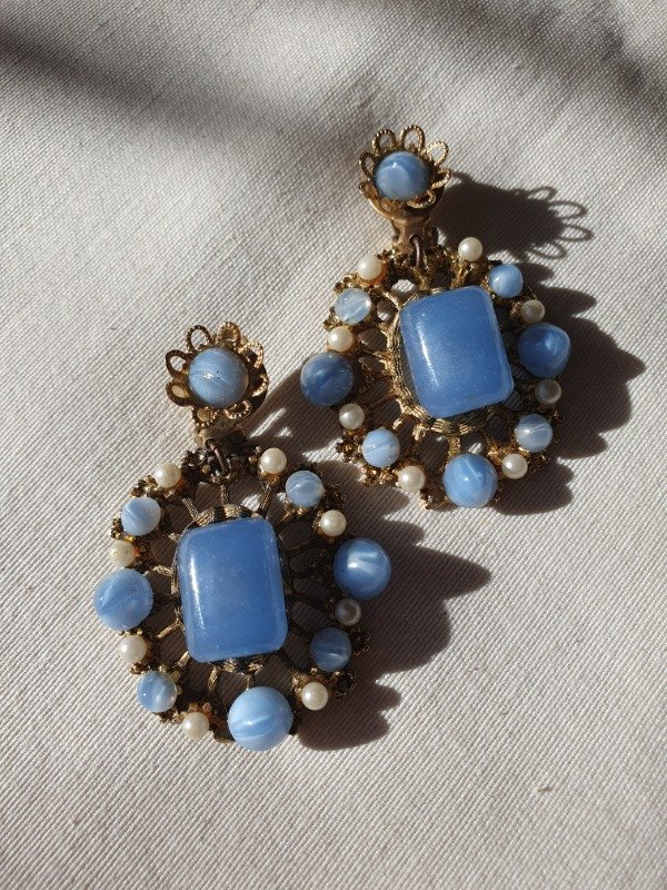 Producto - Aros Clips 60s Las Glicinas de Susana - 2