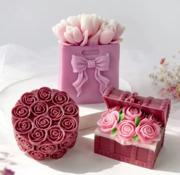 Producto - Molde circular rosas l - 0