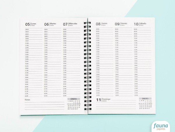 Producto - Agenda Semanal 2026 Turnos