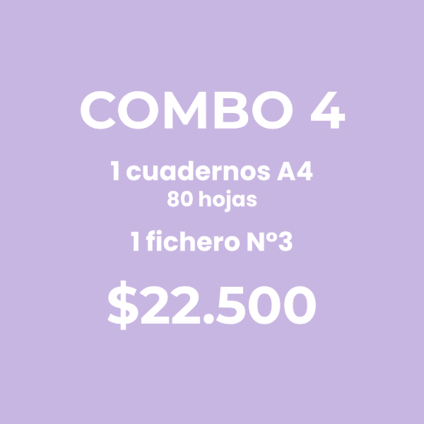 Producto - Combo 4